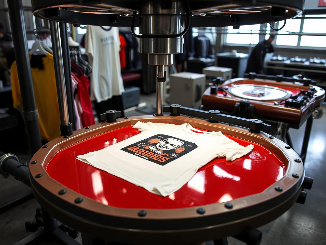 Printing produced at the EcoWear factory in Kathmandu